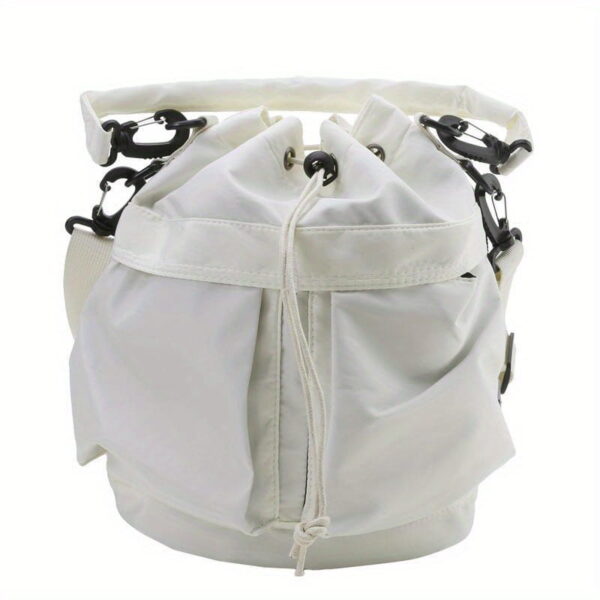 Nylon Bucket shoulder bag