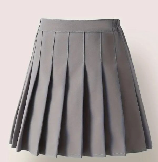 Pleated Miniskirt