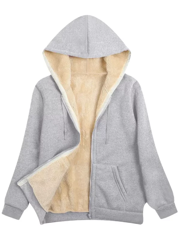 Hooded Lined Sweatshirt