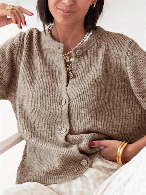Cotton Blend Cardigan