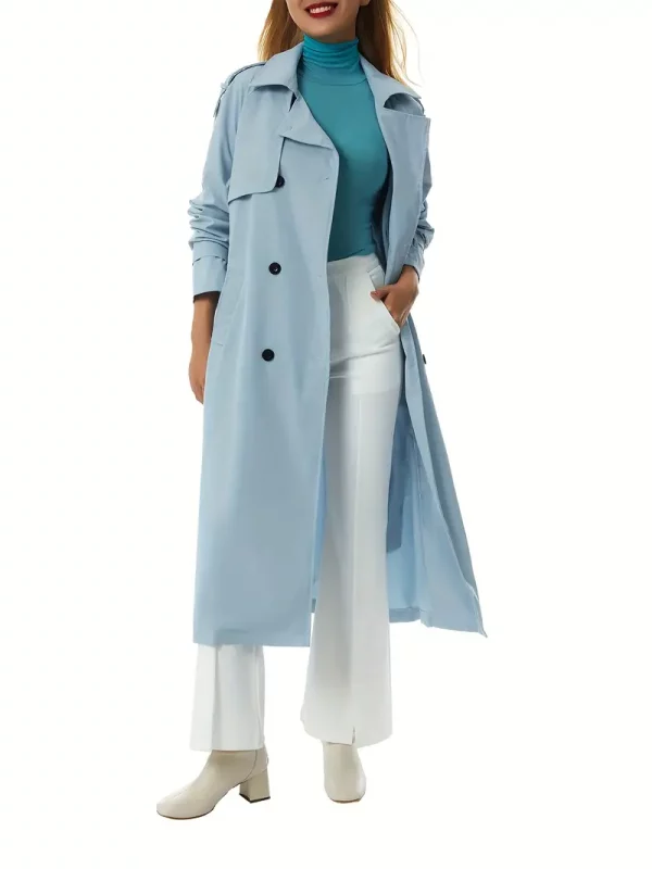Silk Trench Jacket