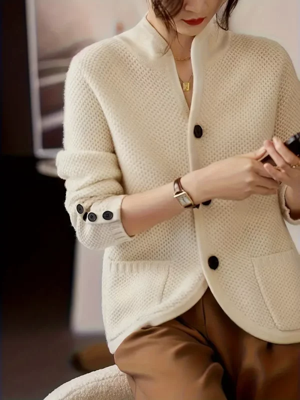 Wool Blend Cardigan