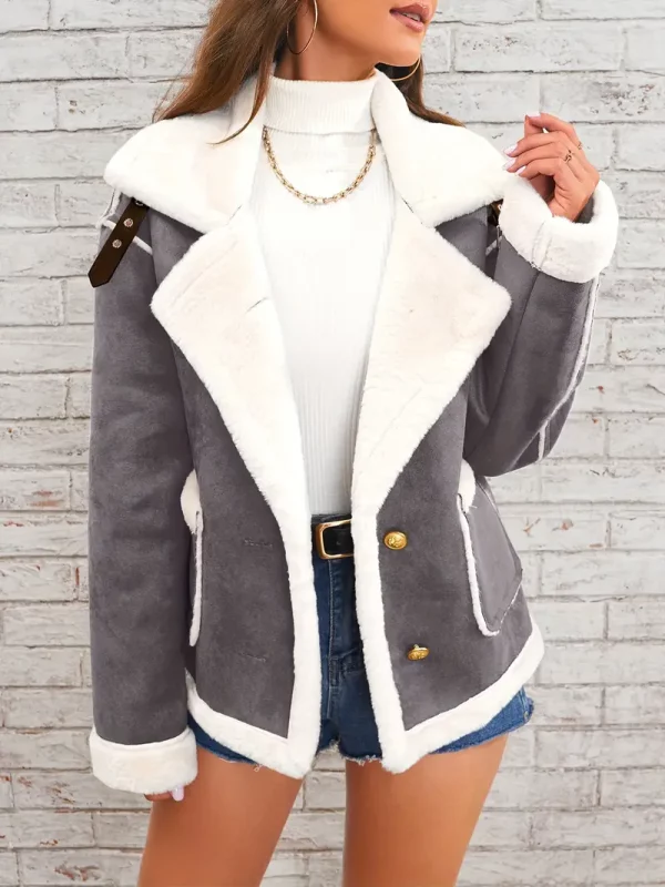 Wool Blend Track Jacket